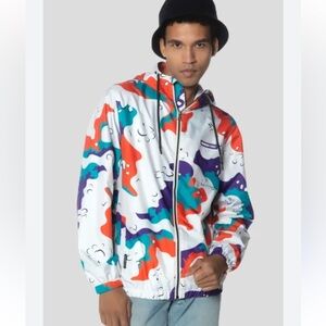 NWOT Members Only Multicolor Windbreaker